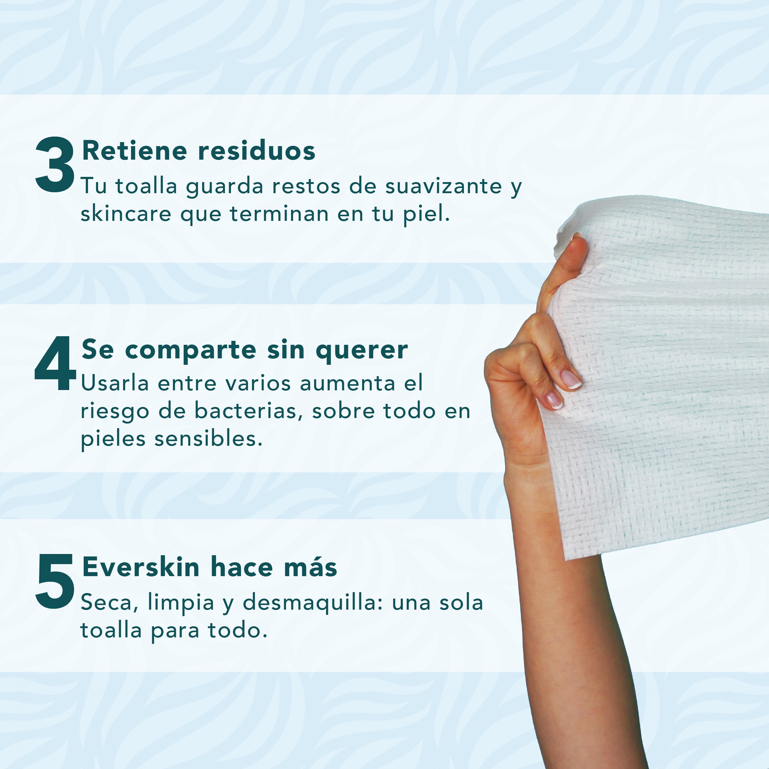 Caja de Bambú para Toallas Faciales Everskin XL